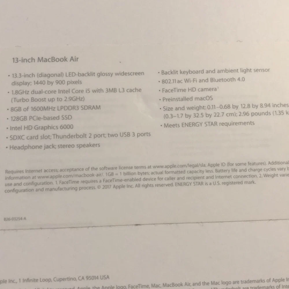 Apple MacBook Air